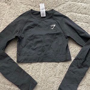 GYMSHARK CROPPED LONG SLEEVE